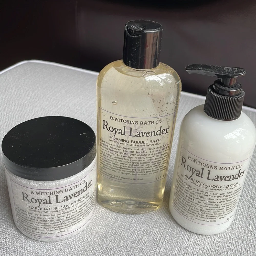 B witching bath co. - Royal lavender bath bundle
